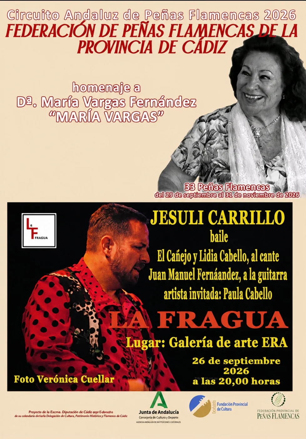 Jesuli Carrillo · Baile — Circuito Andaluz 2026