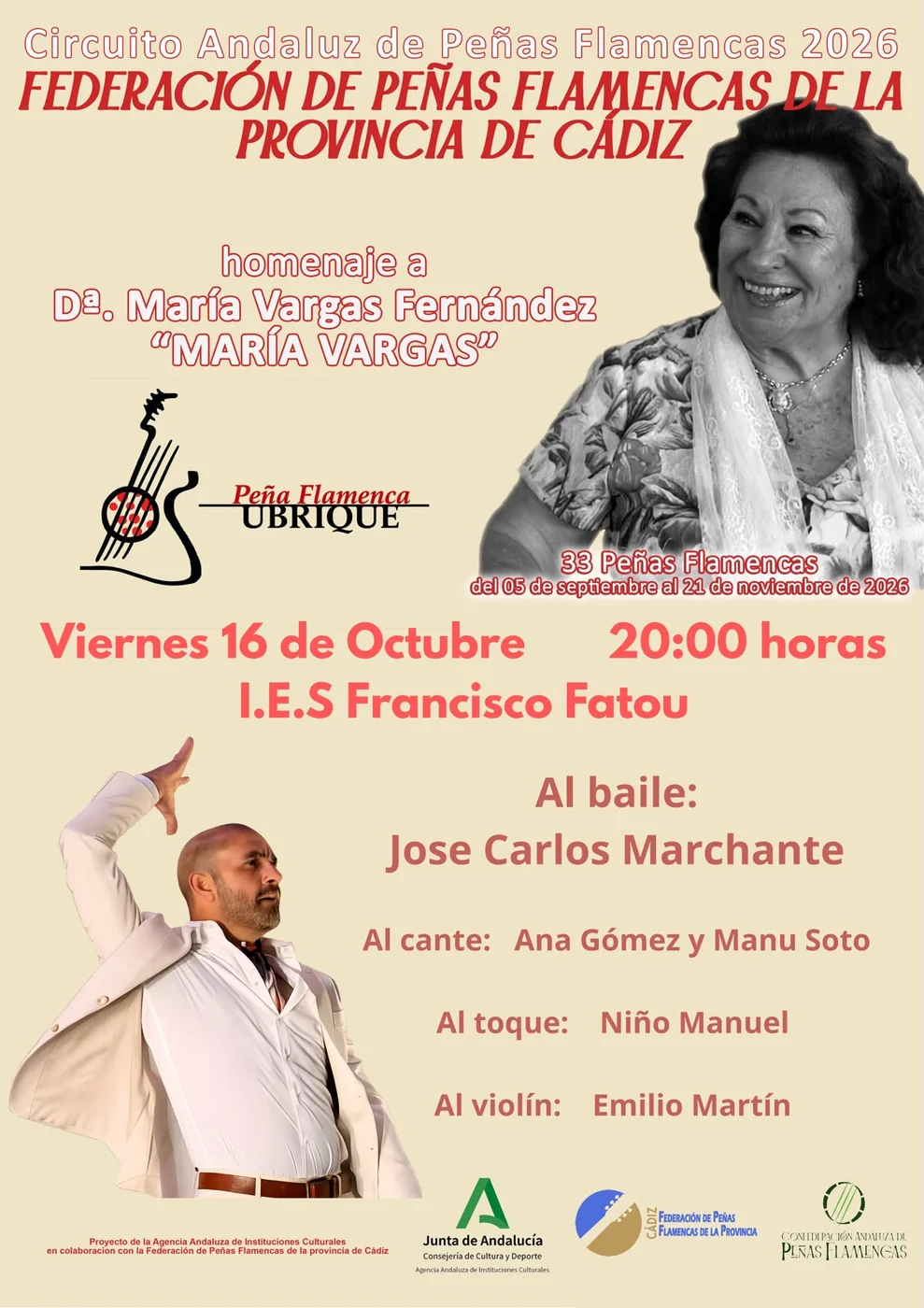 José Carlos Marchante · Baile — Circuito Andaluz 2026