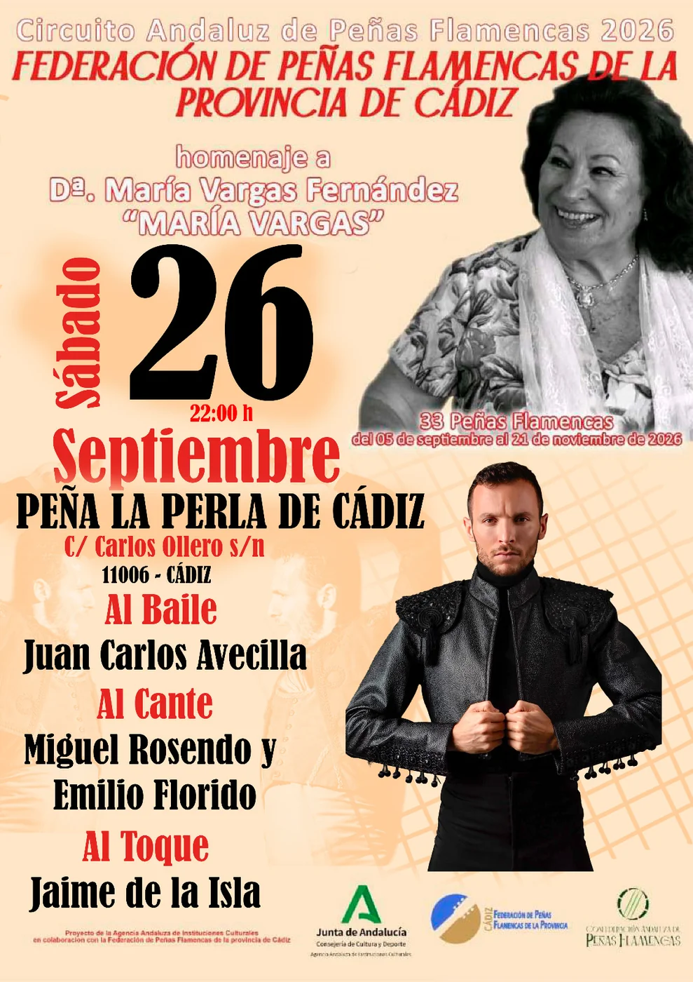 Juan Carlos Avecilla · Baile — Circuito Andaluz 2026