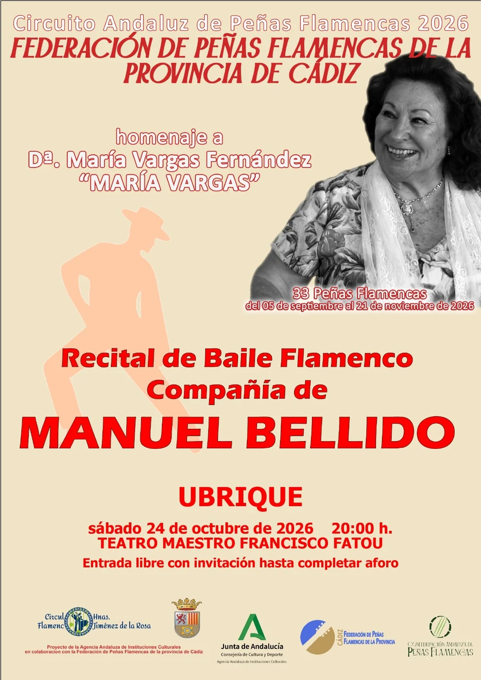 Manuel Bellido · Baile — Circuito Andaluz 2026