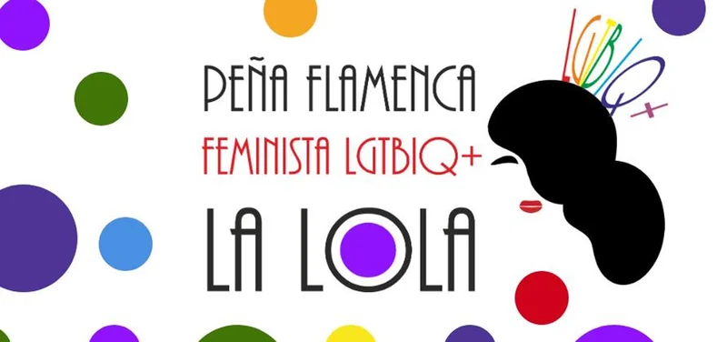 Logotipo de Peña Cultural Flamenca Feminista y LGTBI La Lola