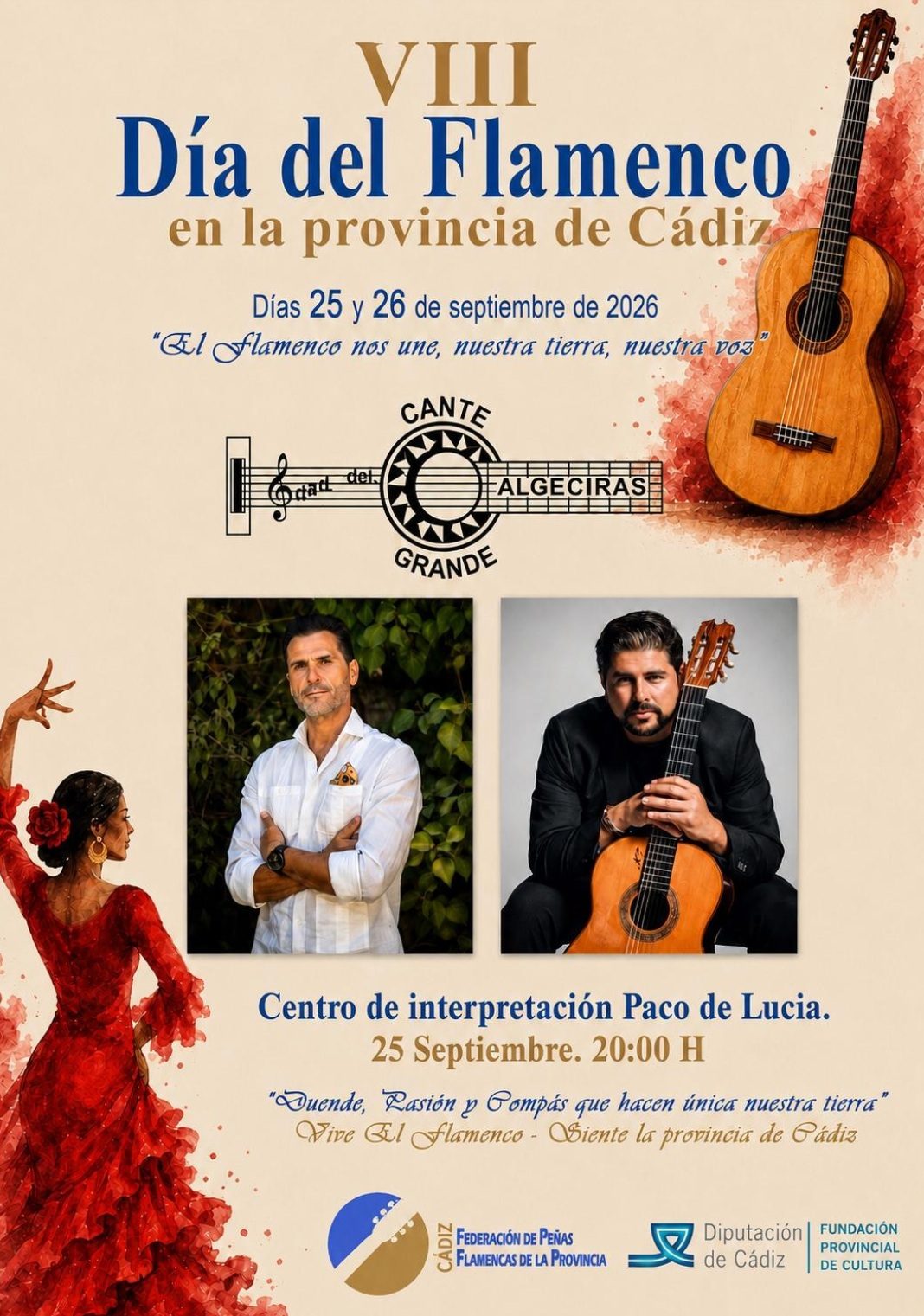 David Carpio · Cante — VIII Día del Flamenco 2026