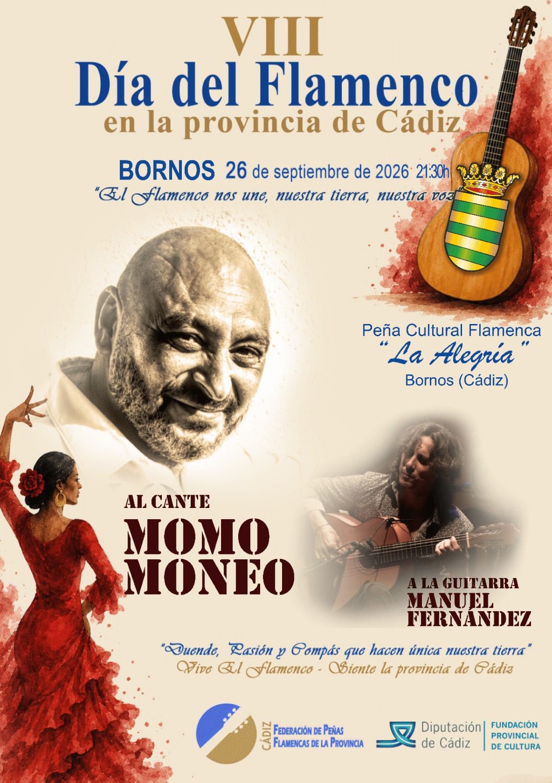 Momo Moneo · Cante — VIII Día del Flamenco 2026
