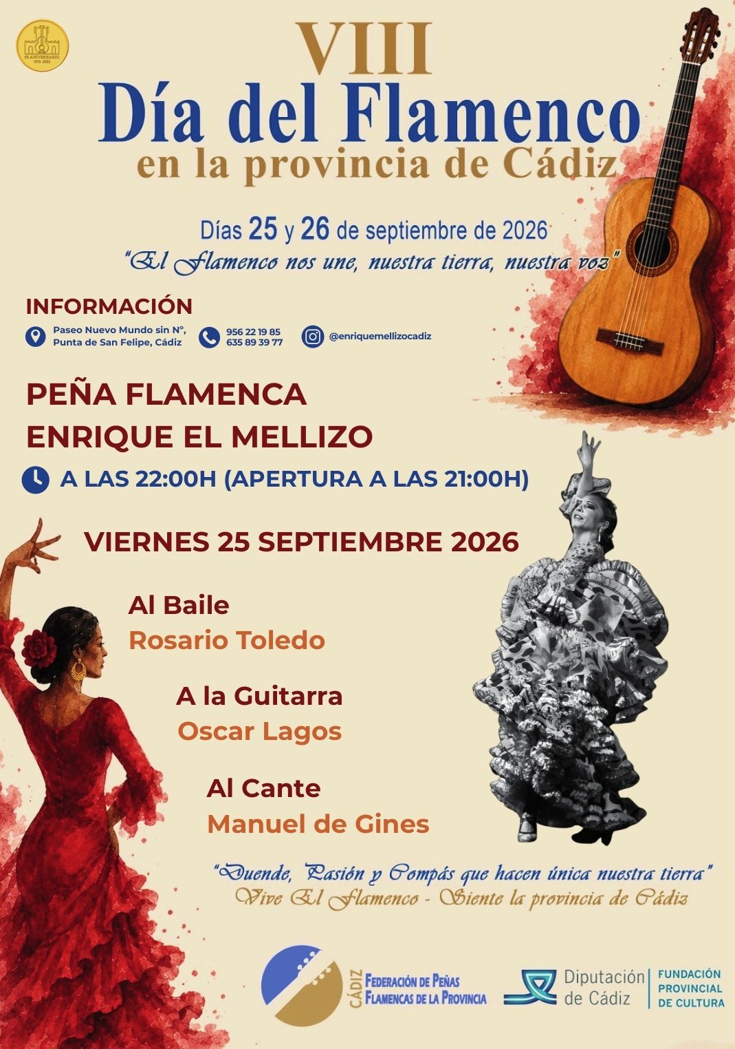 Rosario Toledo · Baile — VIII Día del Flamenco 2026
