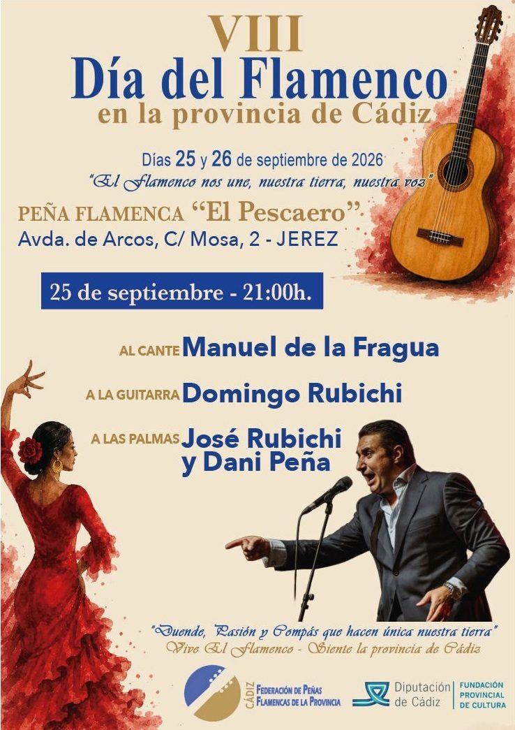 Manuel de la Fragua · Cante — VIII Día del Flamenco 2026