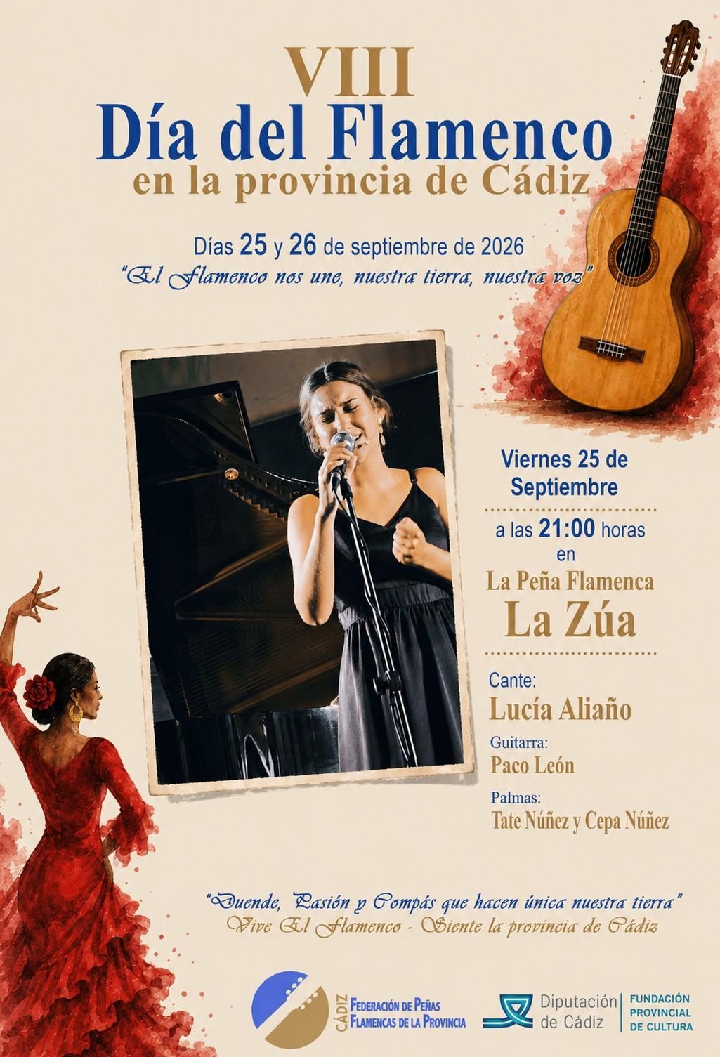 Lucía Aliaño · Cante — VIII Día del Flamenco 2026
