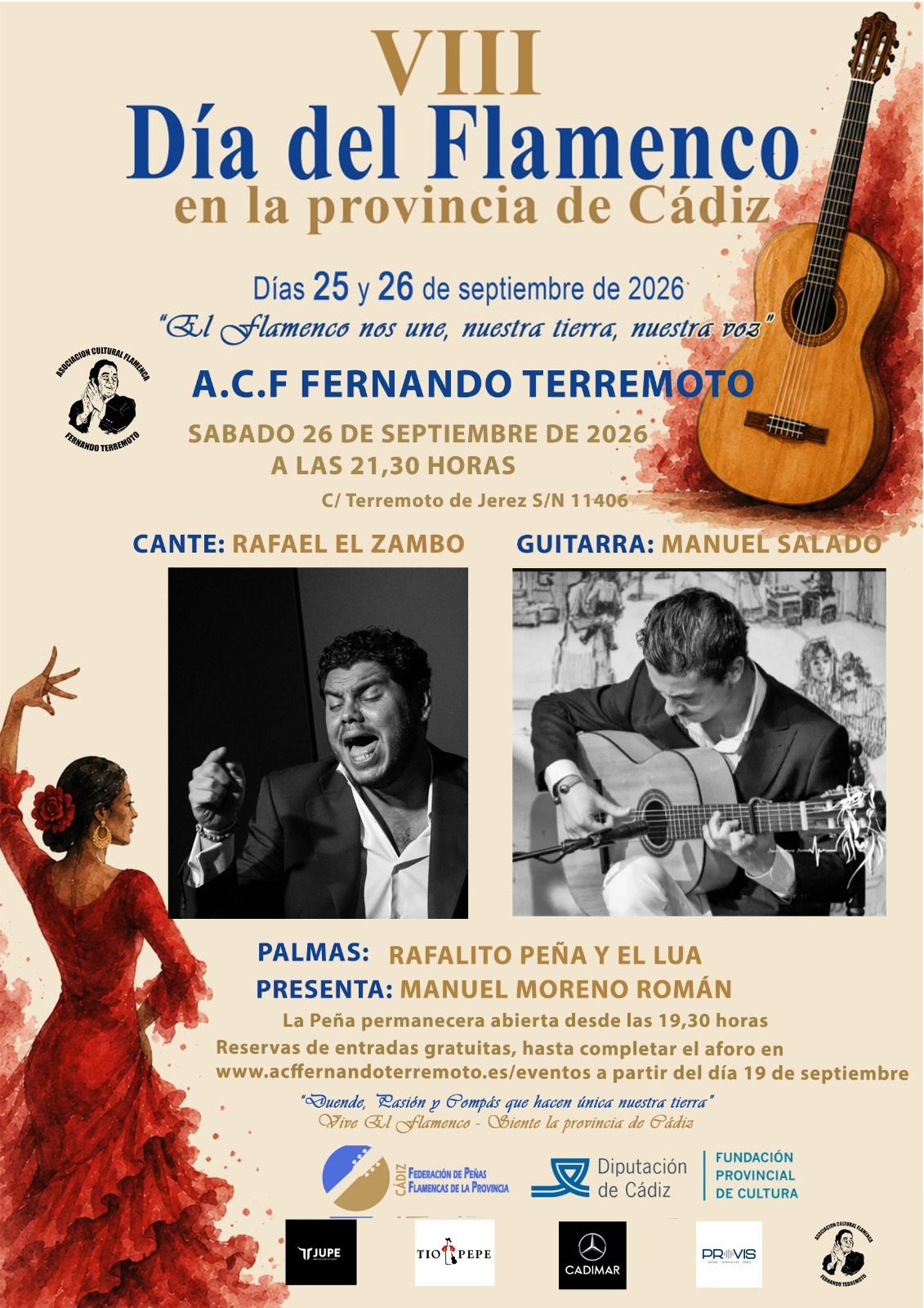 Rafael El Zambo · Cante — VIII Día del Flamenco 2026