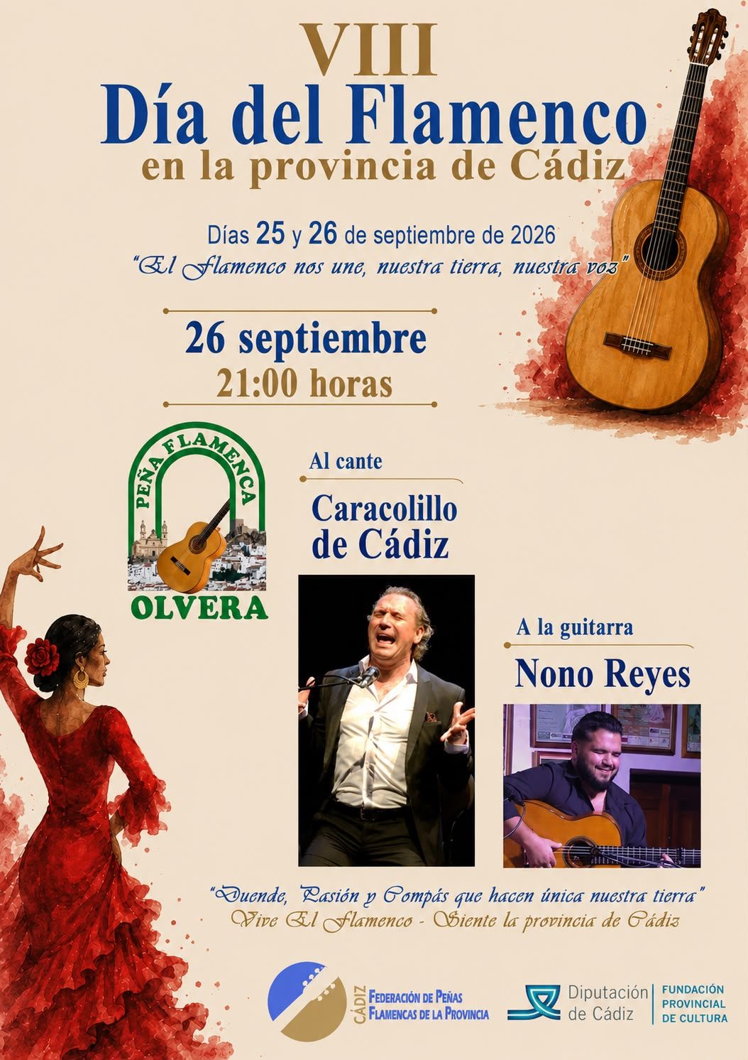 Caracolillo de Cádiz · Cante — VIII Día del Flamenco 2026