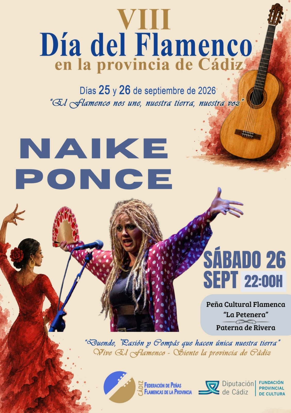 Naike Ponce · Cante — VIII Día del Flamenco 2026