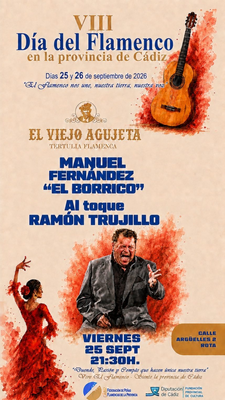 Manuel El Borrico · Cante — VIII Día del Flamenco 2026