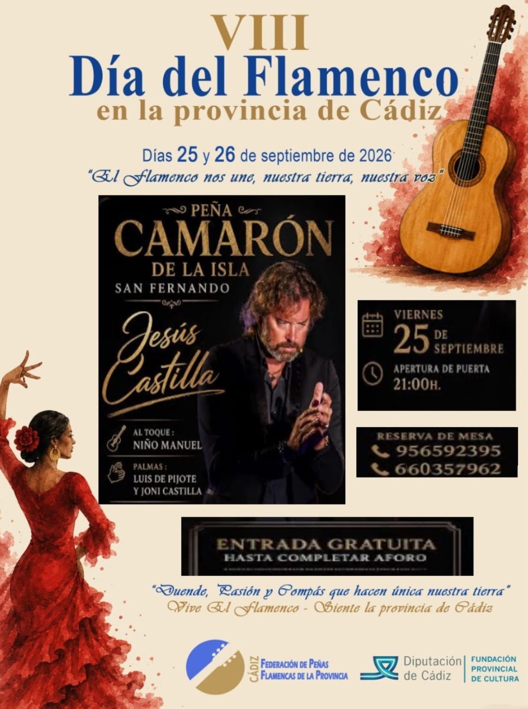 Jesús Castilla · Cante — VIII Día del Flamenco 2026