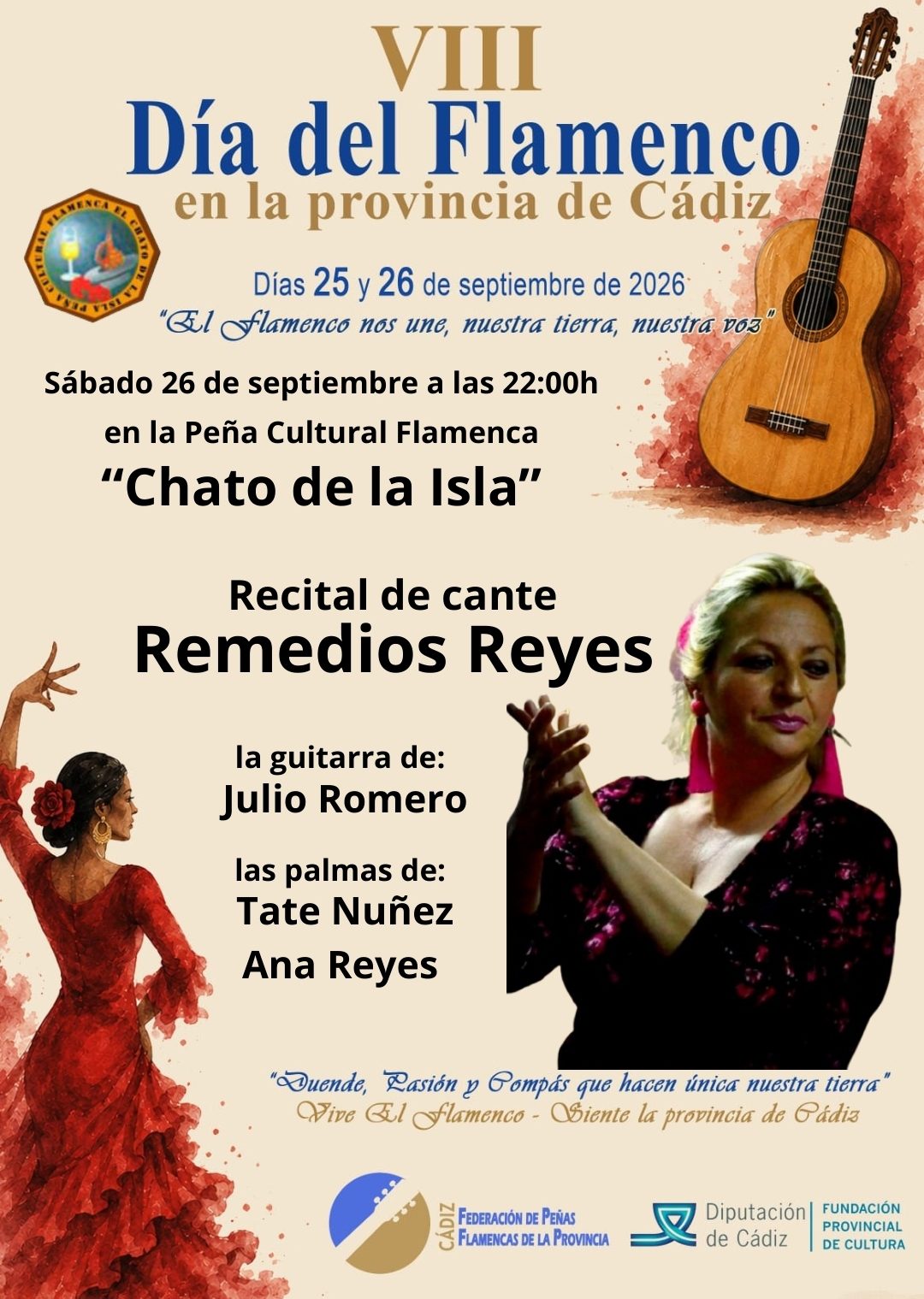 Remedios Reyes · Cante — VIII Día del Flamenco 2026