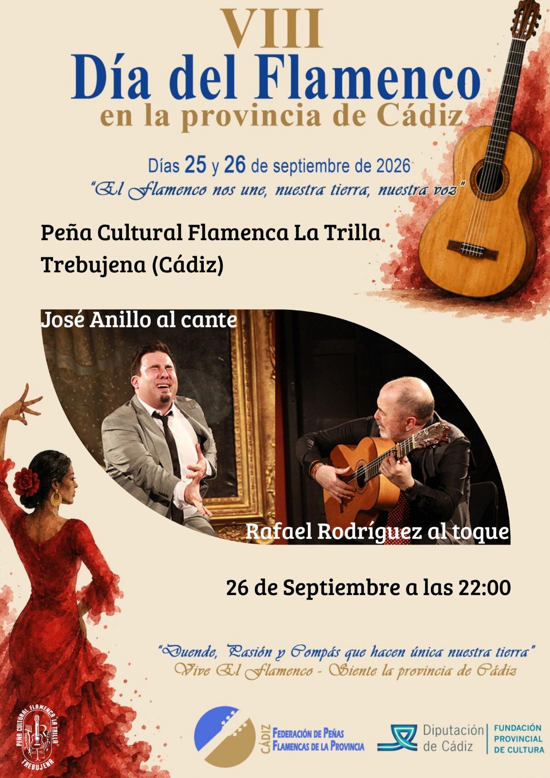 José Anillo · Cante — VIII Día del Flamenco 2026